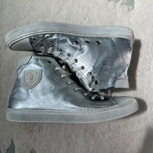 Saint Laurent Bedford sneakers metallic leather